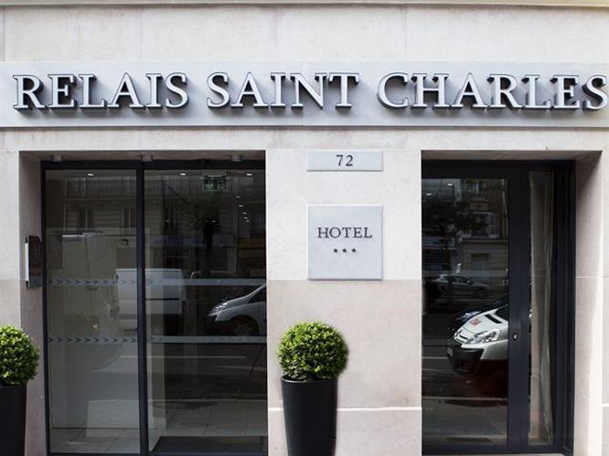 Hotel Le Relais Saint Charles Parijs Buitenkant foto