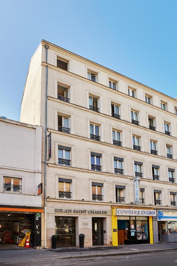 Hotel Le Relais Saint Charles Parijs Buitenkant foto